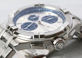 Maurice Lacroix Aikon Chronograph Silver Dial Silver Steel Strap Watch for Men - AI1018-SS002-131-1 Buy Now By Maurice Lacroix