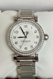 Coach Madison White Dial Silver Steel Strap Watch for Women - 14502394 Buy Now By Coach