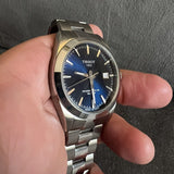 Tissot Gentlemen Powermatic 80 Silicium Blue Dial Silver Steel Strap Watch For Men - T127.407.11.041.00 Buy Now By Tissot