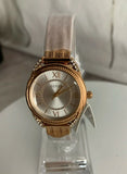 Guess Whisper Silver Dial Rose Gold Mesh Bracelet Watch for Women - W1084L3 Buy Now By Guess