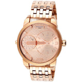 Diesel Mini Daddy Rose Gold Dial Rose Gold Steel Strap Watch For Men - DZ7318 Buy Now By Diesel