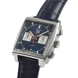 Tag Heuer Monaco Automatic Chronograph Blue Dial Blue Leather Strap Watch for Men - CBL2111.FC6453 Buy Now By Tag Heuer
