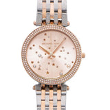 Michael Kors Darci Rose Gold Dial Two Tone Steel Strap Watch for Women - MK3726 Buy Now By Michael Kors