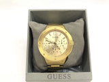 Guess Scope Gold Dial Gold Steel Strap Watch for Men - GW0454G2 Buy Now By Guess