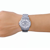 Guess Sassy Multifunction Quartz Silver Dial Silver Steel Strap Watch For Women - W0705L1 Buy Now By Guess