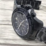 Movado Series 800 Chronograph Black Dial Black Steel Strap Watch For Men - 2600119 Buy Now By Movado