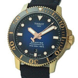 Tissot Seastar 1000 Powermatic 80 Blue Dial Blue Nylon Strap Watch for Men - T120.407.37.041.00 Buy Now By Tissot