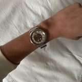 Versace V-Circle Silver Dial Silver Mesh Bracelet Watch for Men - VBQ060017 Buy Now By Versace