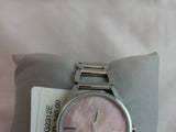 Calvin Klein Stately Pink Mother of Pearl Dial Silver Steel Strap Watch for Women - K3G2312E Buy Now By Calvin Klein