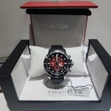 Tissot Seastar 1000 Chronograph Red Dial Black Rubber Strap Watch For Men - T120.417.17.421.00 Buy Now By Tissot