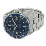 Tag Heuer Aquaracer Caliber 5 Automatic Blue Dial Silver Steel Strap Watch for Men - WAN2111.BA0822 Buy Now By Tag Heuer