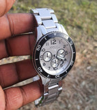 Marc Jacobs Rock Chronograph White Dial Silver Steel Strap Watch for Men - MBM5027 Buy Now By Marc Jacobs