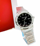 Salvatore Ferragamo F-80 Classic Black Dial Silver Steel Strap Watch for Men - SFDT00239 Buy Now By Salvatore Ferragamo
