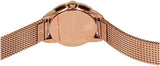 Calvin Klein Minimal White Dial Rose Gold Mesh Bracelet Watch for Women - K3M23626 Buy Now By Calvin Klein
