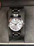 Burberry The City White Dial Silver Steel Strap Watch for Women - BU9100 Buy Now By Burberry