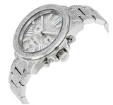 Michael Kors Wren Chronograph Crystals Silver Dial Silver Steel Strap Watch For Women - MK6317 Buy Now By Michael Kors