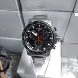 Tissot Supersport Chrono Black Dial Silver Steel Strap Watch For Men - T125.617.11.051.00 Buy Now By Tissot
