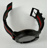 Gucci G Timeless Sport Black Dial Two Tone NATO Strap Watch For Men - YA126229 Buy Now By Gucci