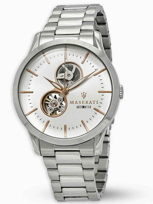 Maserati Tradizione Automatic White Dial Stainless Steel Watch For Men - R8823125001 Buy Now By Maserati