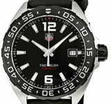 Tag Heuer Formula 1 Quartz Black Dial Black Rubber Strap Watch for Men - WAZ1110.FT8023 Buy Now By Tag Heuer