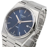 Tissot T Classic PRX Blue Dial Silver Steel Strap Watch For Men - T137.410.11.041.00 Buy Now By Tissot