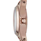 Marc Jacobs Henry Dinky Blue Dial Rose Gold Steel Strap Watch for Women - MBM3204 Buy Now By Marc Jacobs