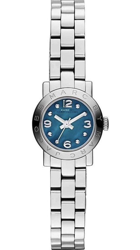 Marc Jacobs Amy Blue Dial Silver Steel Strap Watch for Women - MBM3274 Buy Now By Marc Jacobs