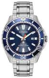 Citizen Promaster Marine Blue Dial Silver Steel Strap Watch For Men - BN0191-80L Buy Now By Citizen