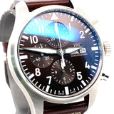 IWC Pilot's Watch Chronograph Edition Brown Dial Brown Leather Strap Watch for Men - IW377713 Buy Now By IWC