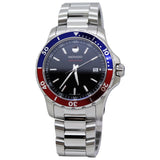 Movado Series 800 Pepsi Black Dial Silver Steel Strap Watch for Men - 2600152 Buy Now By Movado