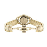 Marc Jacobs Marc Tether Transparent Gold Dial Gold Steel Strap Watch for Women - MBM3413 Buy Now By Marc Jacobs