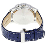Citizen Eco Drive Calendrier White Dial Blue Leather Strap Watch For Men - BU2020-11A Buy Now By Citizen