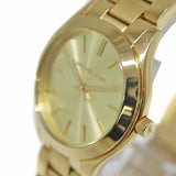 Michael Kors Mini Runway Slim Gold Dial Gold Steel Strap Watch for Women - MK3512 Buy Now By Michael Kors
