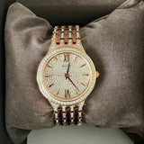 Bulova Crystal Collection Silver Crystals Dial Two Tone Steel Strap Watch for Women - 98L235 Buy Now By Bulova