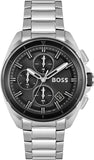 Hugo Boss Volane Black Dial Silver Steel Strap Watch for Men - 1513949 Buy Now By Hugo Boss
