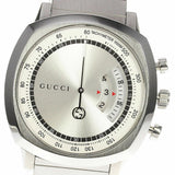 Gucci Grip Collection Quartz Silver Dial Silver Steel Strap Watch For Men - YA157302 Buy Now By Gucci