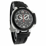 Tissot T Race Chronograph Black Dial Black Rubber Strap Watch for Men - T048.417.27.057.00 Buy Now By Tissot
