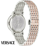 Versace Virtus Quartz White Dial Two Tone Steel Strap Watch for Women - VEHC00519 Buy Now By Versace