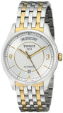 Tissot T Classic T One Automatic Silver Dial Two Tone Steel Strap Watch For Men - T038.430.22.037.00 Buy Now By Tissot