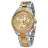 Tissot T Sport Chrono XL Classic Gold Dial Two Tone Steel Strap Watch for Men - T116.617.22.021.00 Buy Now By Tissot
