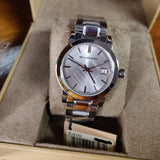 Burberry The City Silver Dial Silver Steel Strap Watch for Women - BU9143 Buy Now By Burberry