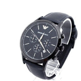 Emporio Armani Renato Chronograph Quartz Blue Dial Blue Leather Strap Watch For Men - AR2481 Buy Now By Emporio Armani