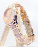 Michael Kors Janelle Analog Rose Gold Dial Two Tone Steel Strap Watch For Women - MK4731 Buy Now By Michael Kors