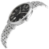 Tissot Carson Premium Black Dial Silver Steel Strap Watch For Men - T122.410.11.053.00 Buy Now By Tissot