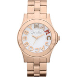 Marc Jacobs Rivera White Dial Rose Gold Steel Strap Watch for Women - MBM3138 Buy Now By Marc Jacobs