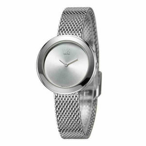 Calvin Klein Firm White Dial Silver Mesh Bracelet Watch for Women - K3N23126 Buy Now By Calvin Klein