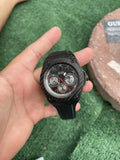 Guess Legacy Black Dial Black Rubber Strap Watch For Men - W1048G2 Buy Now By Guess