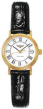 Longines Presence Automatic White Dial Black Watch for Women - L4.321.2.11.2 Buy Now By Longines