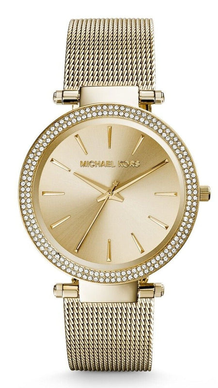 Michael Kors Darci Gold Dial Gold Mesh Bracelet Watch for Women - MK3368 Buy Now By Michael Kors
