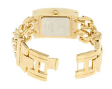 Guess MOD Heavy Metal Diamonds Gold Dial Gold Steel Strap Watch for Women - W0072L1 Buy Now By Guess